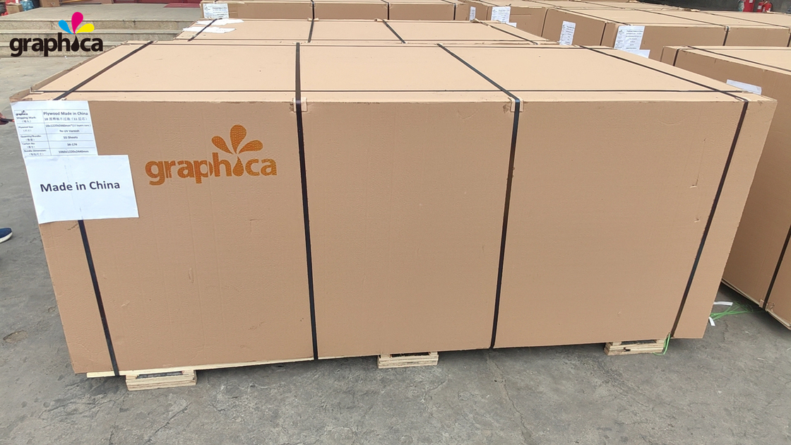 Plywood de bouleau complet de qualité BB/BB 12/15/18 mm pour la fabrication sous pression dans l'industrie de l'impression d'emballages
