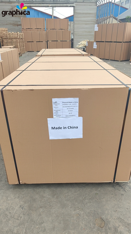 Plywood de bouleau complet de qualité BB/BB 12/15/18 mm pour la fabrication sous pression dans l'industrie de l'impression d'emballages