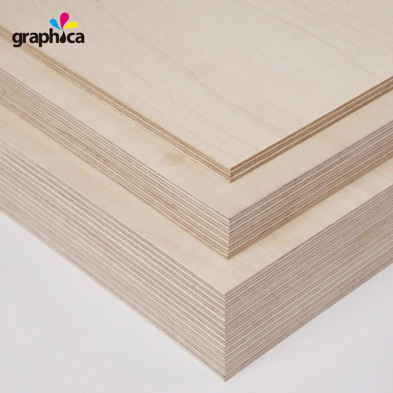 12 mm 15 mm 18 mm Birch Laser Cut Plywood Bois de bois pour la fabrication de die Façade de qualité sans pourriture