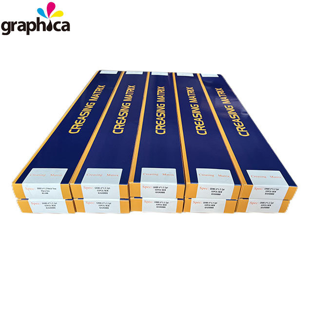 GRB 0,8 x 2,7 mm machine à découper à la matrice de creusement pour l'emballage et l'impression de papier