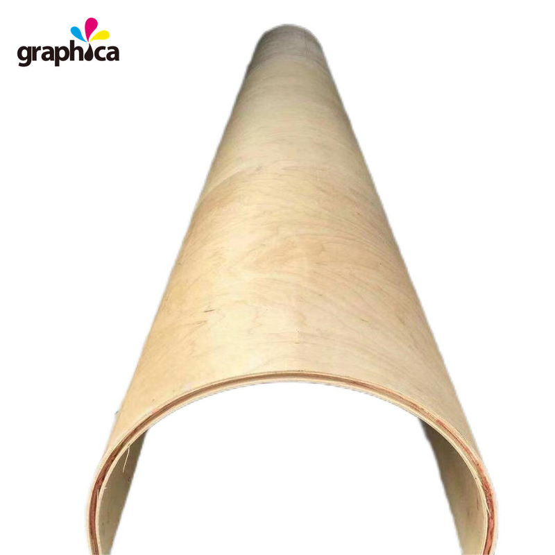 Full Poplar 16 mm 2024 Rotary Die Board Coupe du contreplaqué incurvé pour la découpe laser
