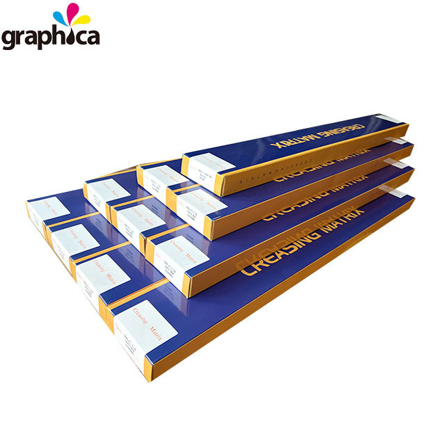 Machine de coupe de matrice de plisage plastique GRB0,5*1,3 mm pour coupeuse à matrices 2024 Best-seller