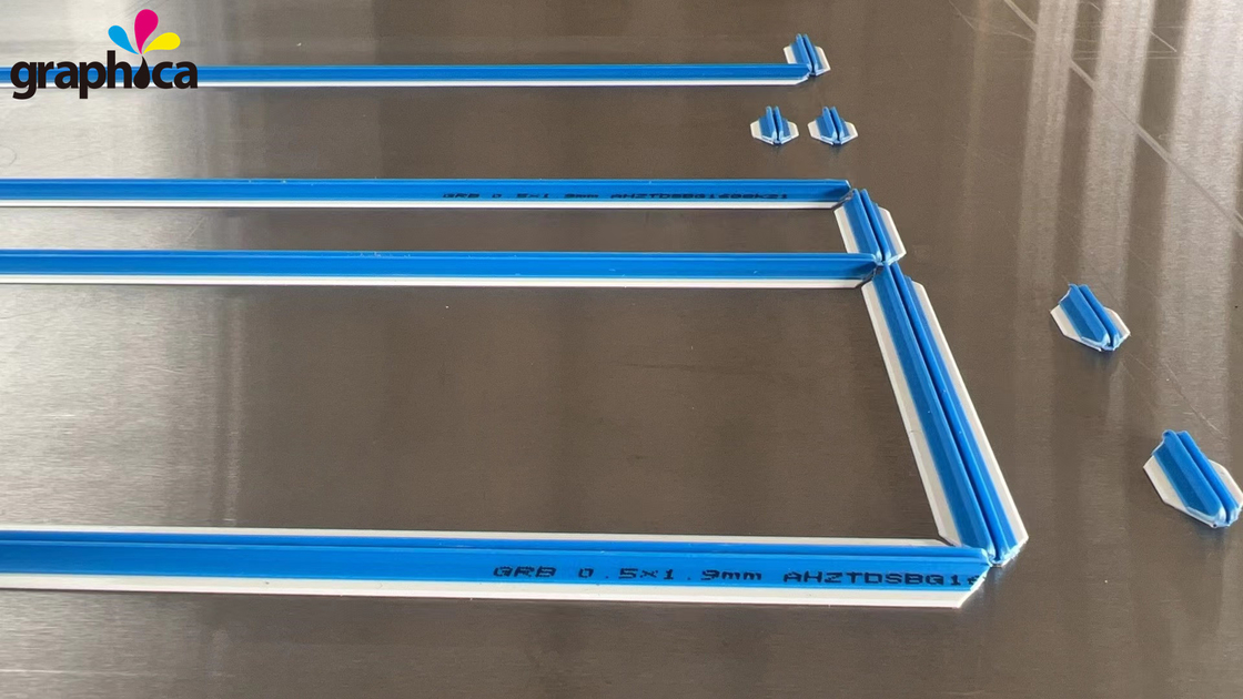 Machine de coupe de matrice de plisage plastique GRB0,5*1,3 mm pour coupeuse à matrices 2024 Best-seller
