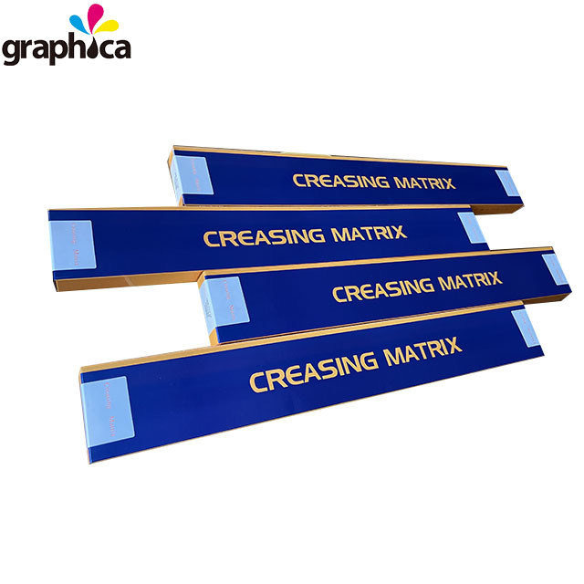 Machine de découpe sous pression matrice de creusement en plastique GRZ0,5*1,6 mm Pour papier cartonné ondulé