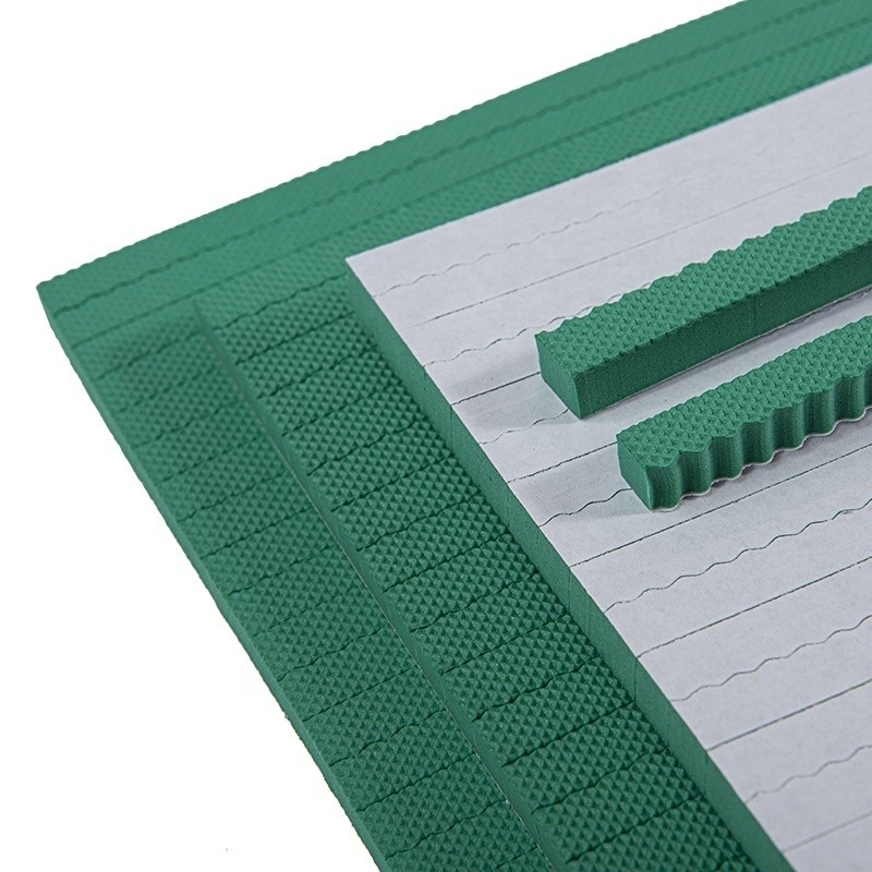 40 Shore Une feuille de caoutchouc d'éjection de flexibilité en vert pour le graphisme Beijing 2023 Impression