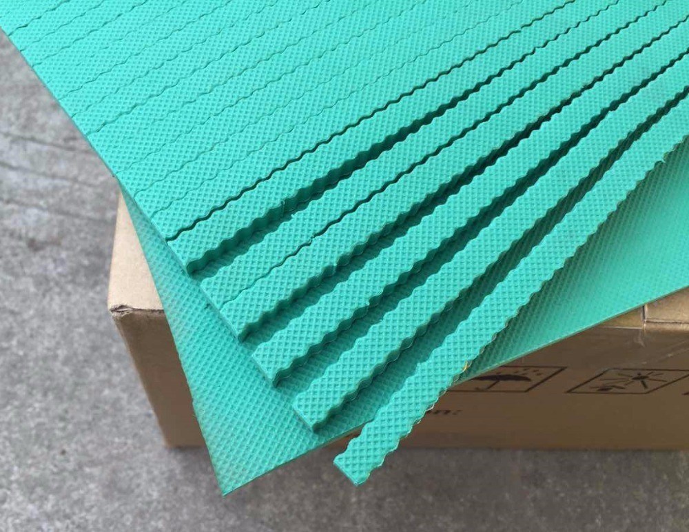 Verte 40-45 degrés côte A graphique Pékin éjection éponge caoutchouc pour à Stoke