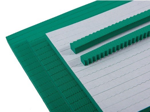 Verte 40-45 degrés côte A graphique Pékin éjection éponge caoutchouc pour à Stoke