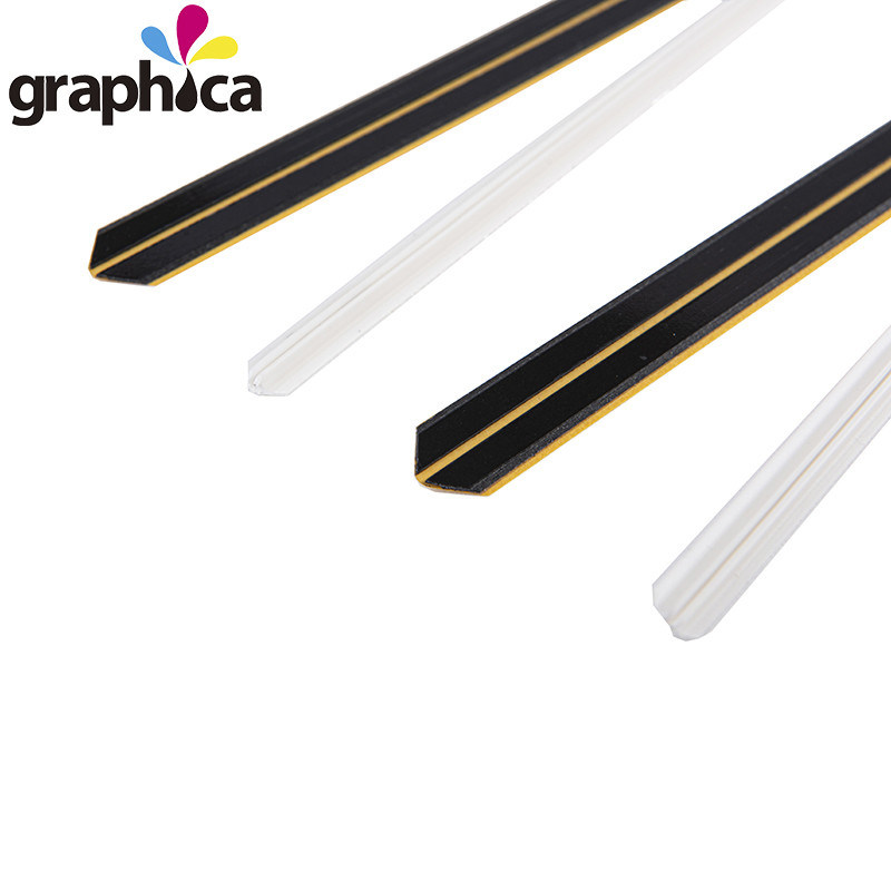 0.4 mm hauteur du canal noir matrice de plis en plastique rouleau et boîte pour la machine à découper à la matrice