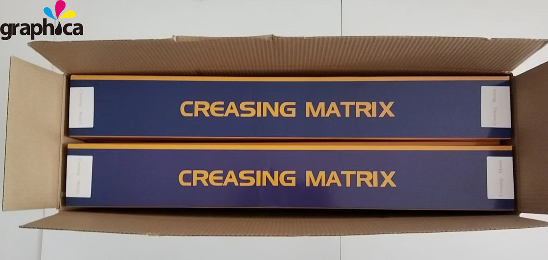0.4 mm hauteur du canal noir matrice de plis en plastique rouleau et boîte pour la machine à découper à la matrice