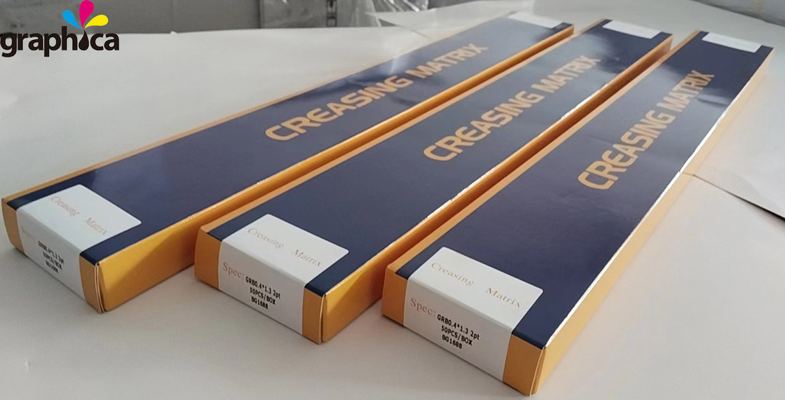 0.4 mm hauteur du canal noir matrice de plis en plastique rouleau et boîte pour la machine à découper à la matrice