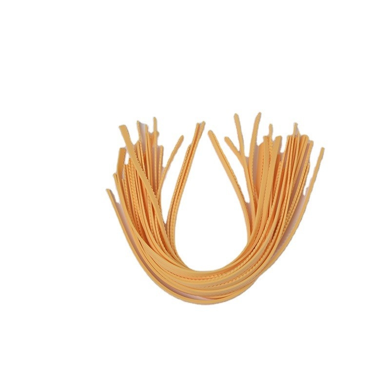 Haut élastique jaune 8 mm coupe à la matrice d'éjection éponge de caoutchouc fente de caoutchouc plat contreplaqué de l'acier de la règle de coupe à la matrice