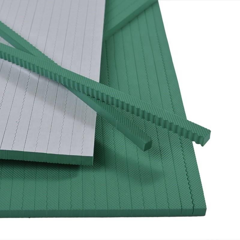 40 Shore Une feuille de caoutchouc d'éjection de flexibilité en vert pour le graphisme Beijing 2023 Impression