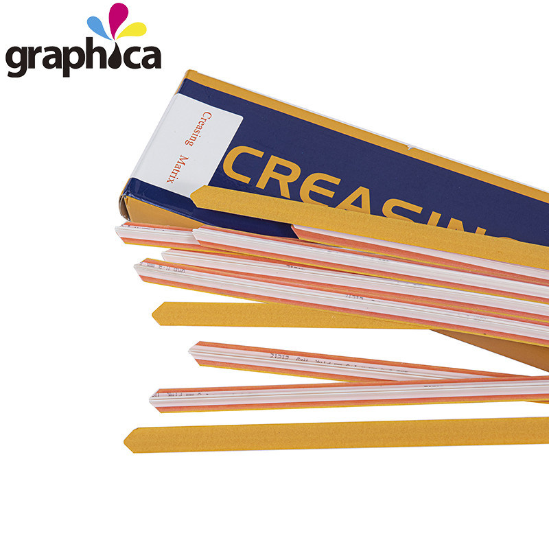 Super March carton ondulé carton boîte de matrice de creasing avec colle importée