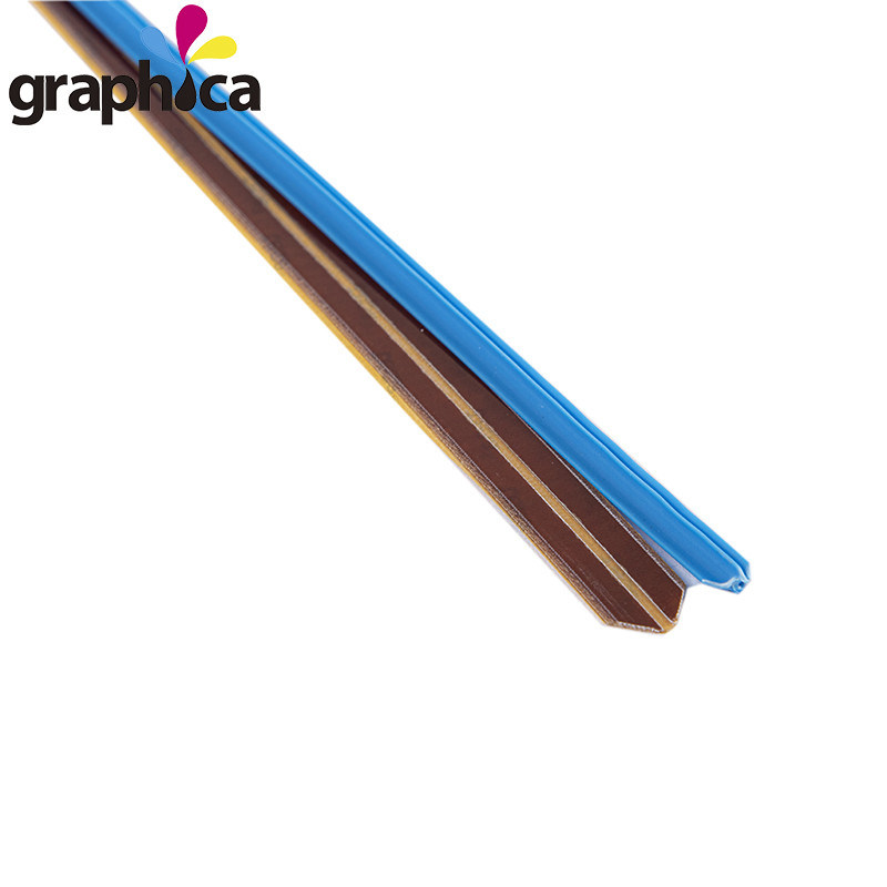 Super March carton ondulé carton boîte de matrice de creasing avec colle importée