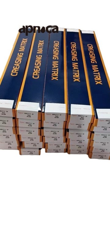 Matrice adhésive de creusement de 0,3 x 1,2 mm certifiée CE GRB pour l'emballage et l'impression de papier