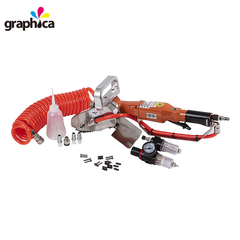 Support technique vidéo après le décapage GR-4500 pour cartons et déchets de papier