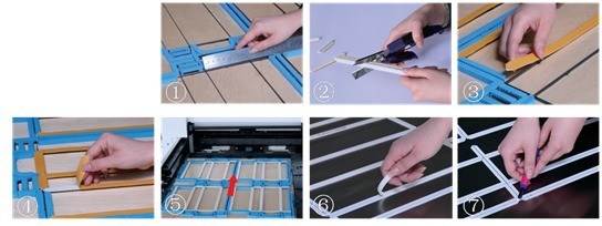 Découpe à la matrice en vrac par découpe sous pression pour la fabrication de cartons et de boîtes en papier ondulé