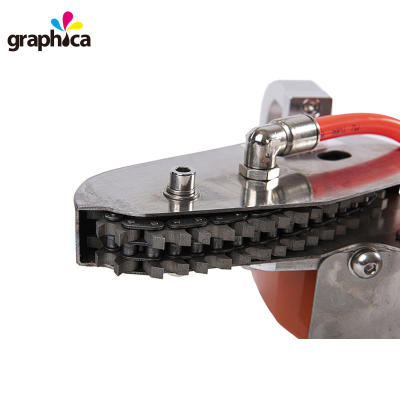 Support technique vidéo après le décapage GR-4500 pour cartons et déchets de papier