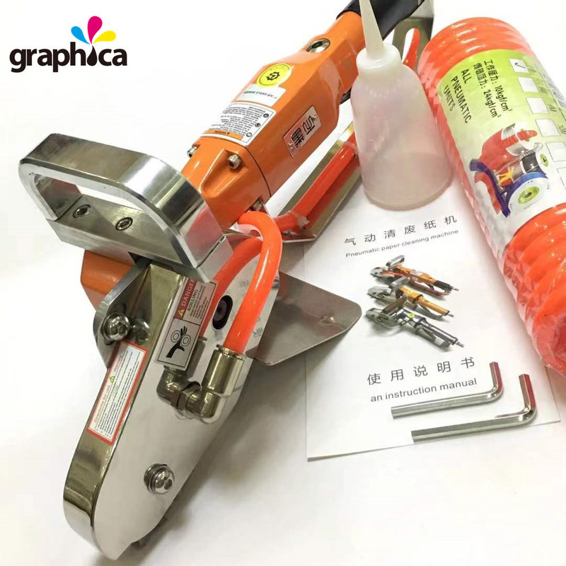 Support technique vidéo après le décapage GR-4500 pour cartons et déchets de papier