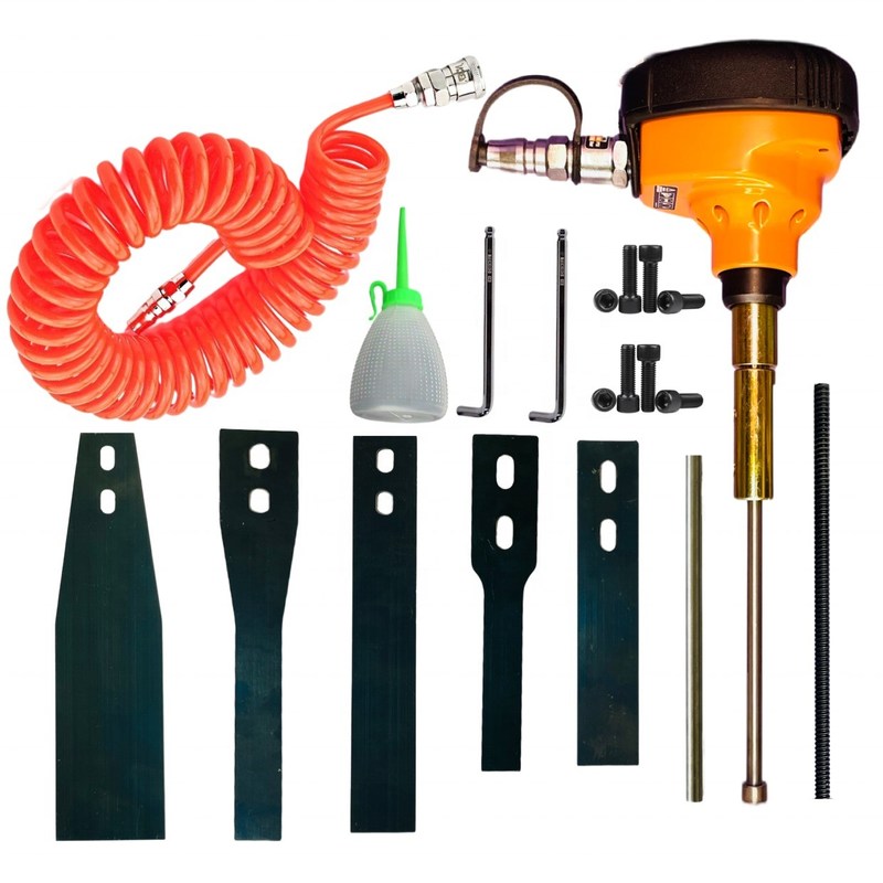 Outil de décapage pneumatique à portée de main pour décapage de déchets de découpe graphique