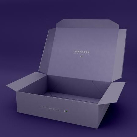 Cadeau artisanal industriel E flûte carton Tuck Top Carton d'expédition papier ondulé Boîte aux lettres