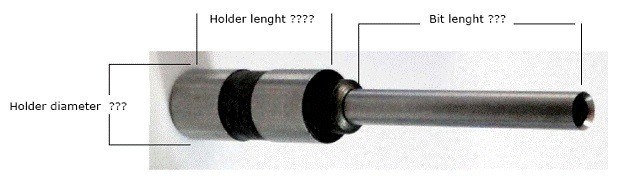 Outil en acier à haute vitesse de forage de papier en alliage de haute qualité