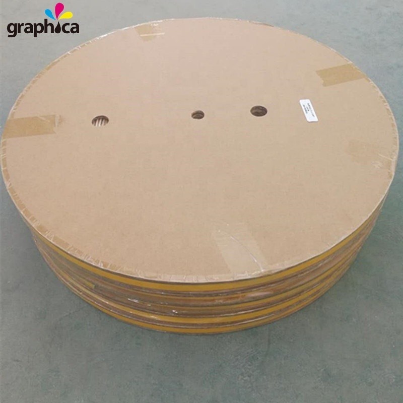 Ruloir de matrice à découpe graphique en blanc 0,5 x 1,5 mm pour la fabrication de boîtes en carton