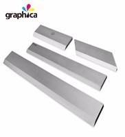 Précision -0,02 mm couteau à papier pour Polar 115 EL/ED/CE/EMC Haute dureté HRC48-68