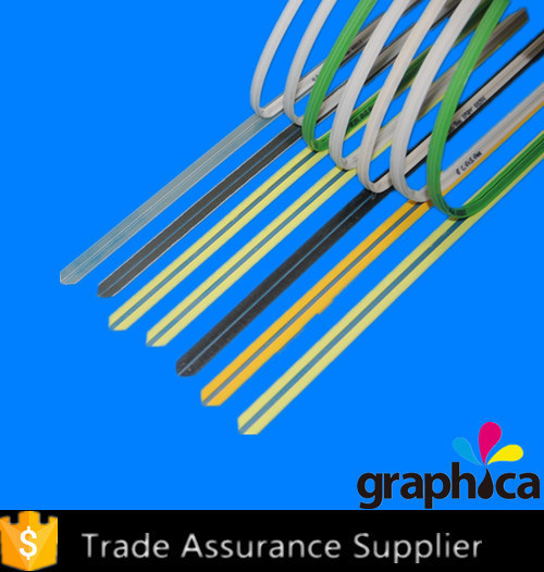 Matrice de creusement en PVC GRB avec une largeur de canal de 1,0 mm et une couleur de localisateur blanche