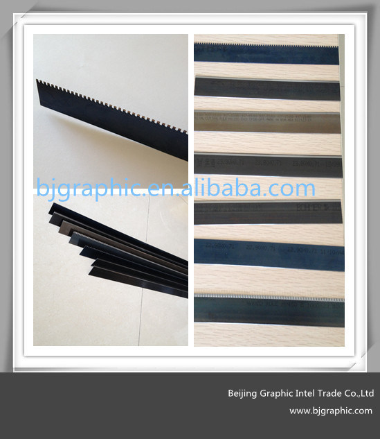 Règle de découpe à la matrice de lame en acier 2PT pour la fabrication de cadeaux à la matrice Hauteur industrielle 23,6-23,8 mm