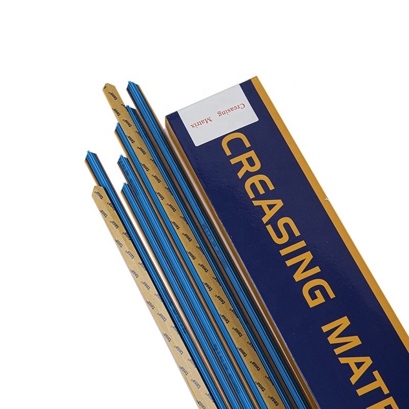 Machines de découpe de matrice de creasing à hauteur de canal de 0,4 mm certifiées CE