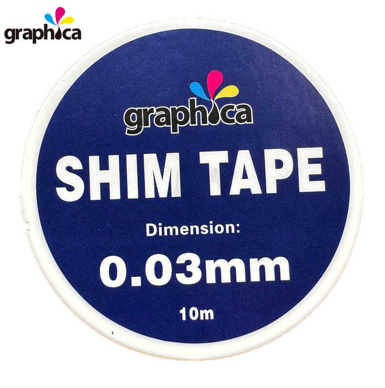 Ruban adhésif bleu en acier pour la coupe des matrices et autres matériaux d'impression