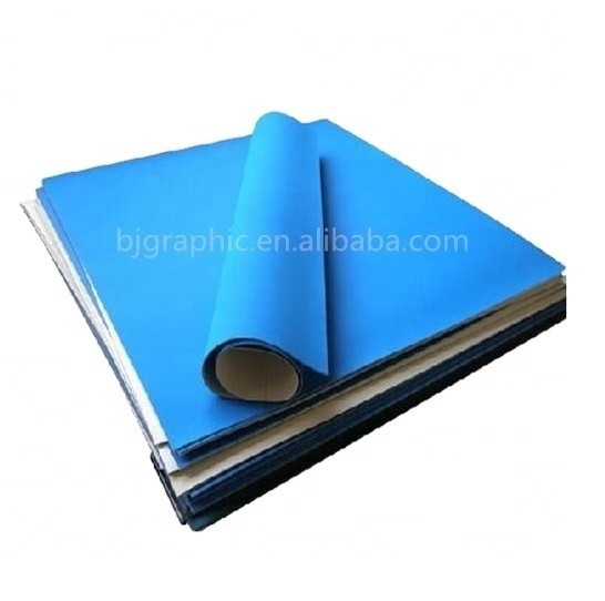 Graphique Pékin 2021 Impression en offset bleu Couverture en caoutchouc 1.95 mm d'épaisseur pour l'impression