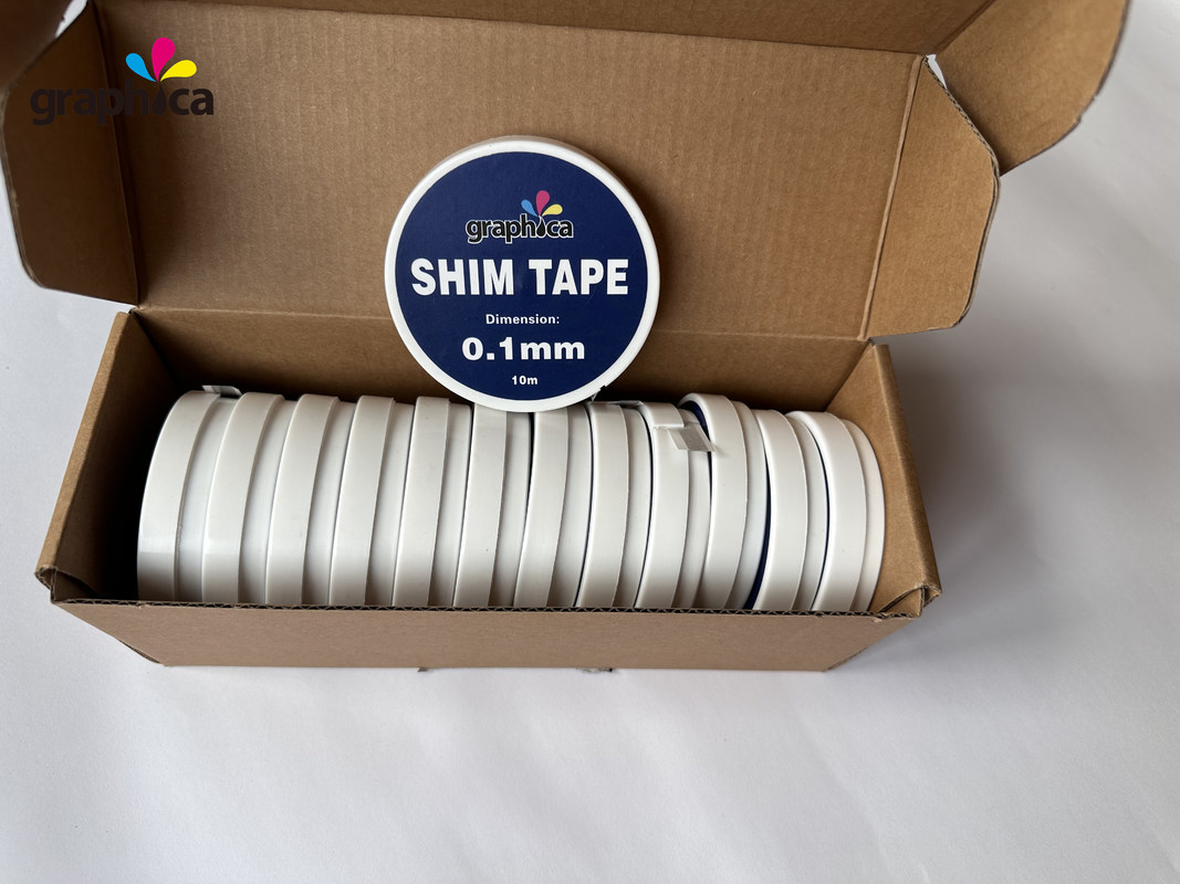 Ruban adhésif en acier pour la découpe de matrices et autres matériaux d'impression