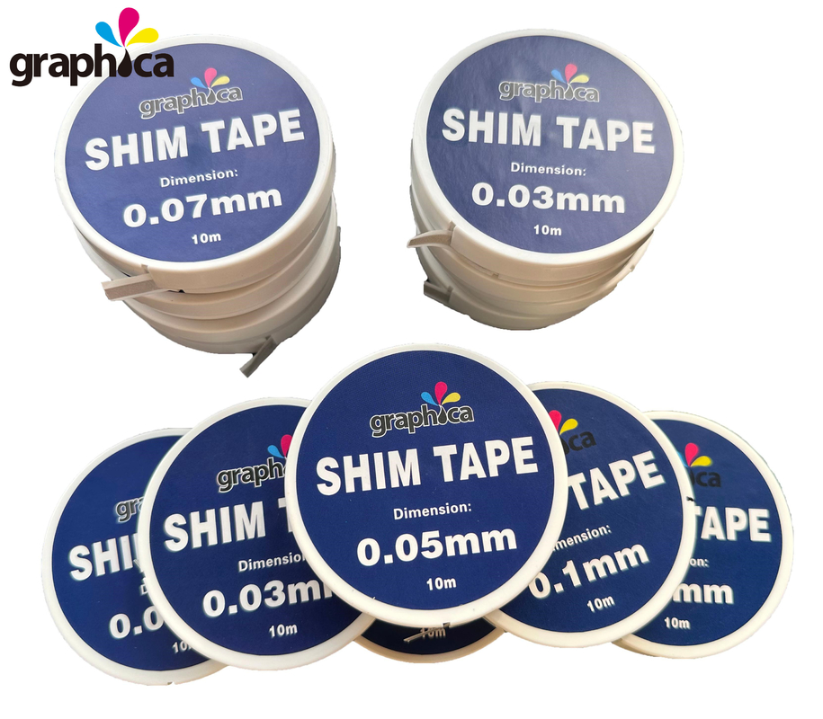 Tape autoadhésive de châssis en acier inoxydable pour couper des matrices et autres matériaux d'impression