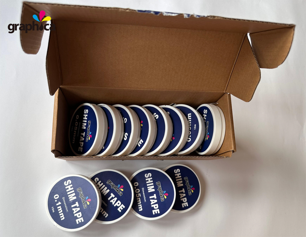 Tape autoadhésive de châssis en acier inoxydable pour couper des matrices et autres matériaux d'impression