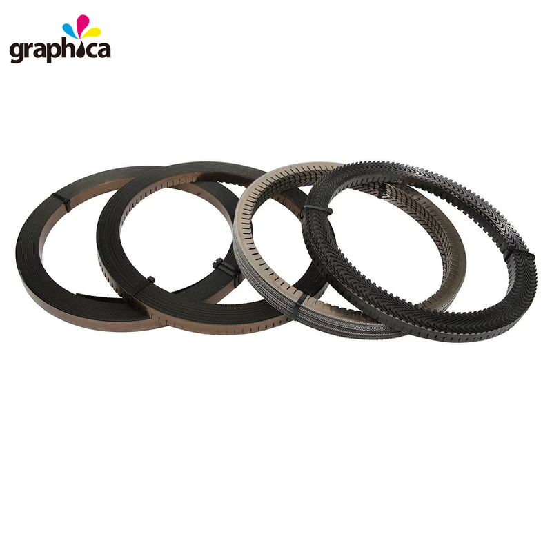 4pt Règle de découpe rotative Coupe à la matrice en acier 1,42*25,4*30 m/bobine pour fabricant de matrices rotatives