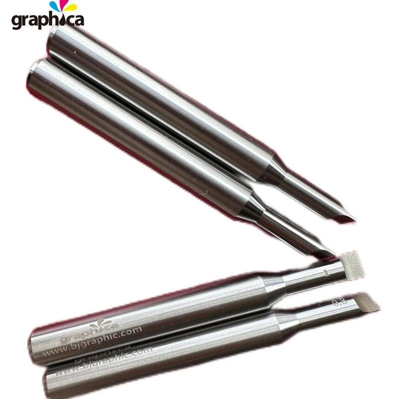 Outil portable de découpe et de creusement à matrices plates avec lame d'acier à grande vitesse Longueur de lame 4 cm/pc