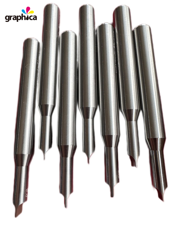 Outil portable de découpe et de creusement à matrices plates avec lame d'acier à grande vitesse Longueur de lame 4 cm/pc
