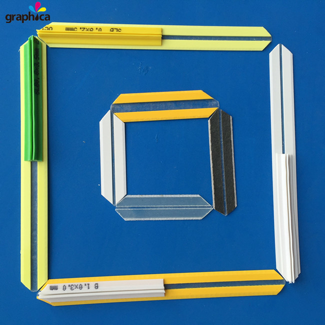GRB0,6x1,7mmC Matrice de pliage en PVC avec N° SH 39169090 1,3 kg/boîte Fabriquée