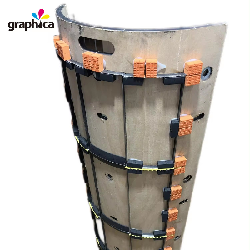 Full Beech Board Rotary Die Mould avec 30-43 minutes de temps de pressage à froid et 18 mm d'épaisseur