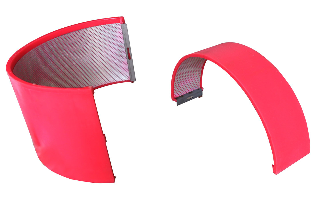 Couvercle d'enclume réglable en polyuréthane pour la découpe rotative sous pression dans les ateliers de matériaux de construction 509 kg/pc