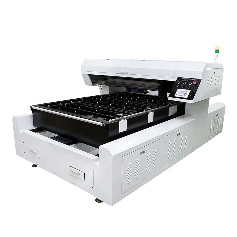 380v Graphique Beijing GIT1218-400W Machine à découper à la matrice laser à plat avec une précision de reposition de ≤0,02 mm