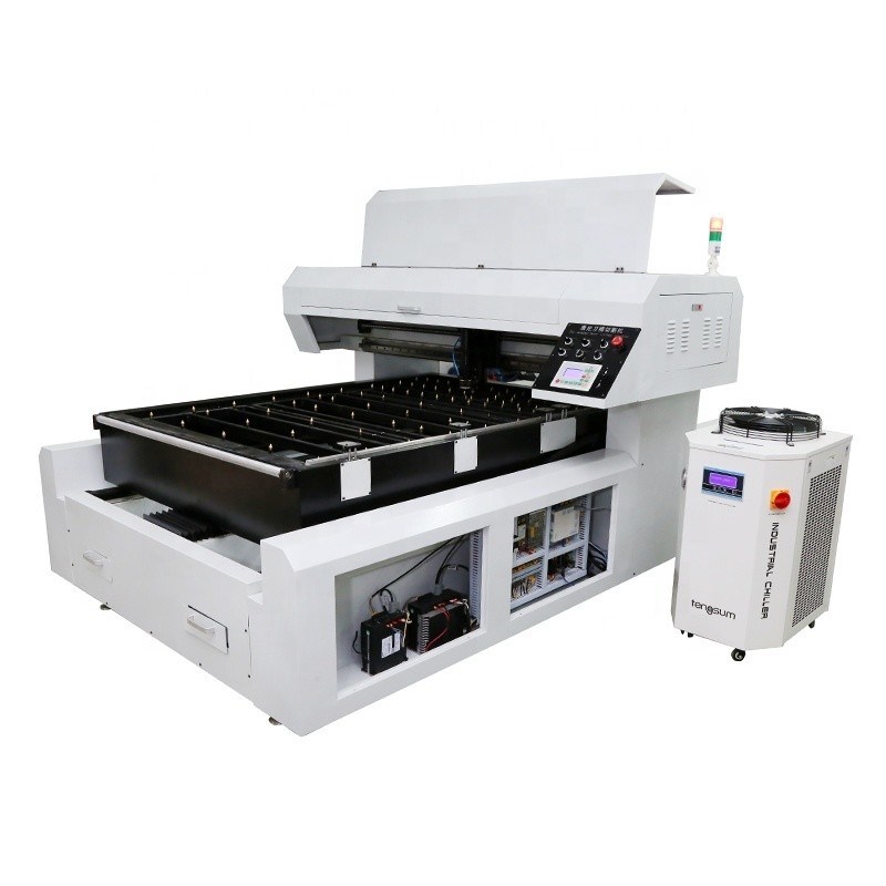 380v Graphique Beijing GIT1218-400W Machine à découper à la matrice laser à plat avec une précision de reposition de ≤0,02 mm