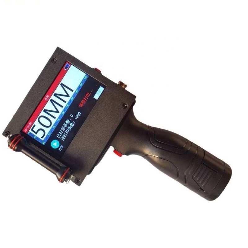 25.4 mm Hauteur d'impression Imprimante à jet d'encre portative pour les applications sur site de construction