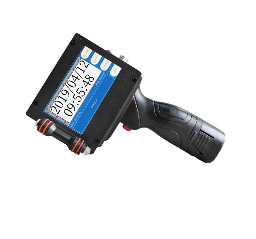 25.4 mm Hauteur d'impression Imprimante à jet d'encre portative pour les applications sur site de construction